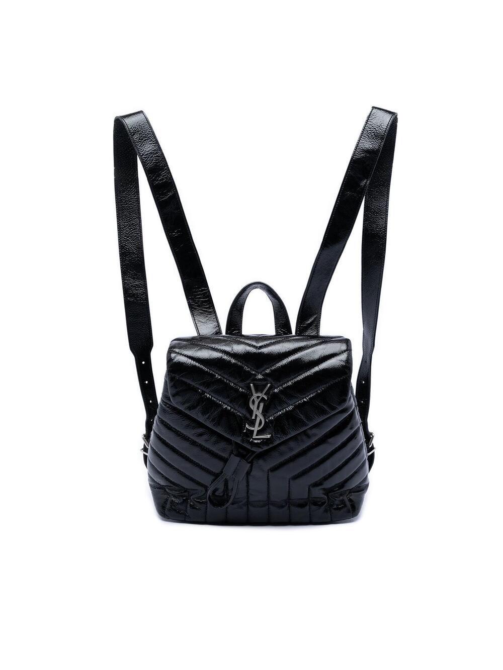 Saint Laurent Small Matelasse Patent #345653S13B